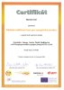 certifikát - vdělávací kurz Energetický poradce